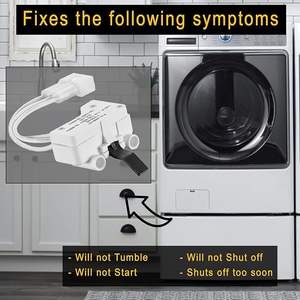 Interruptor de puerta <span class=keywords><strong>para</strong></span> secadora eléctrica de 220V, de plástico, ecológico, 5W, piezas <span class=keywords><strong>para</strong></span> lavadora, uso hotelero, motor, electrodomésticos de <span class=keywords><strong>lavandería</strong></span>, marca DR - Product Image 5