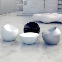 Fauteuil Rond en PVC pour Maquillage et Coiffure, Chaise Personnalisée en Forme de Boule, Chaise à Chaussures Bonbon, Mobilier de Salon – Vente en Gros Direct Usine