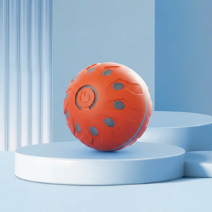 Pelota Inteligente para Perros, Recargable, Interactiva, con Luces, Movimiento Aleatorio, Color Azul y Naranja, Hecha de TPU Compuesto, Fabricada en China - Product Image 1