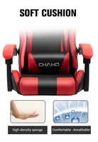 Chaise de jeu, chaise d'ordinateur pour bureau à domicile, chaise inclinable et élévatrice