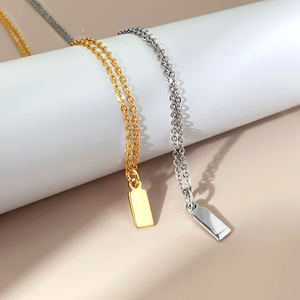จี้เพชรทรงหยดน้ำประดับเพชรซิคอนเคลือบทอง 18K สำหรับผู้หญิง - Product Image 6