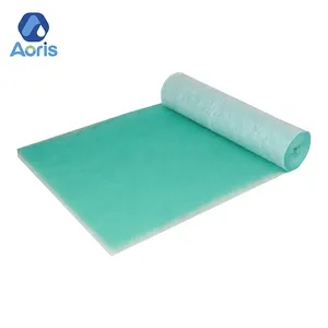 Manufacturer Factory Fiberglass Mat Spray Booth Paint Stop Exhaust Filter Fiberglass Floor Filter for garment