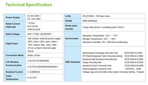 2025 nouveau compteur d'électricité multifonctionnel triphasé EGO700 LoT sous-compteur d'électricité numérique AC DC - Product Image 4