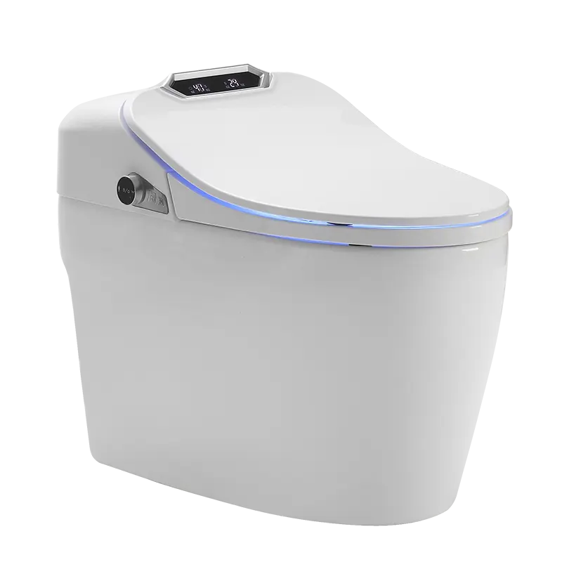 Wc Smart Fully Toilet Seat Automatic Self Clean Public English音声の再生スマートwc 110 Voltage