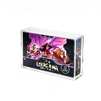 Boîte de protection en acrylique transparent anti-UV pour cartes à collectionner, produits scellés, boîtes de packs ETB