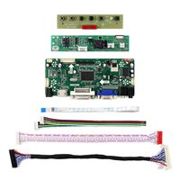 M.Nt68676 Carte de pilote de contrôleur Lcd 1920X1080 Dvi Vga Audio Carte de circuit électronique pour écran portable 21.5 pouces 23 pouces