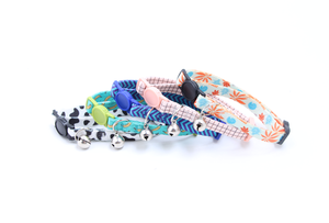 Hersteller OEM ODM Individuelles Logo Muster Polyester Nylon Weiches Verstellbares Hundetrainingshalsband Perro Maßgefertigte Katzen- und Hundehalsbänder - Product Image 5