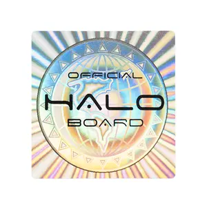 Custom logo Anti Counterfeiting Label 3D Holographic Security Warranty Stickers