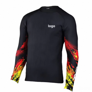 Prix de gros 2026 – Maillot de bain une pièce sur mesure pour homme, manches longues, respirant, séchage rapide, anti-UV - Product Image 5