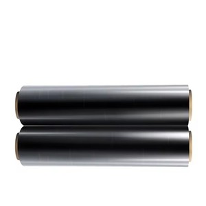 High Quality Black Chinese Packing Pallet Wrapping PE Stretch Film <b>Roll</b> Soft Moisture Proof - Product Image 4