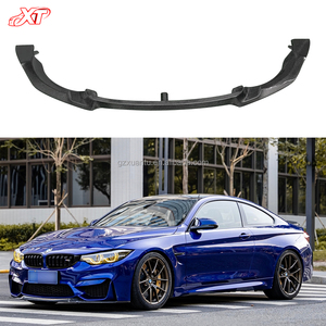 Lèvre avant en Fiber de carbone Style CS pour BMW M3 F80 <span class=keywords><strong>M4</strong></span> F82 voiture Trofeo mise à niveau pare-chocs avant lèvre Spoiler Kit de carrosserie - Product Image 1