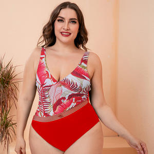 Großhandel <span class=keywords><strong>XXXL</strong></span> Plus Size One Piece Badeanzug 2022 Neuankömmling Bademode Weiblich Retro Beach Wear Badeanzug Brasilia nischer Bikini - Product Image 4