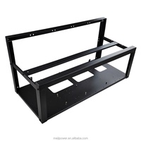Châssis Minage 8 GPU à Double Alimentation / Boîtier PC Ouvert / Rack Serveur GPU Prêt à l'Expédition
