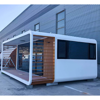 Maison capsule de style simple, maison mobile économique, maison préfabriquée, chambre capsule, maison mobile