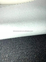 Tissu tissé Entretelas Flizelin Dublerin PA PES 90 g/m², fabricant de tissu, meilleure qualité, entoilage à adhérence moyenne