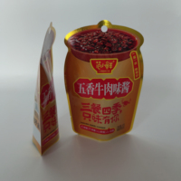 Pochette Façonnée pour Sauce d'Assaisonnement et Emballage de Condiments