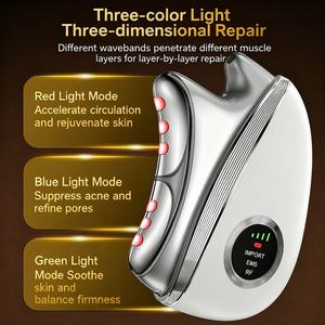 Máquina de Belleza Personalizada 2025, Nueva, Portátil, Eléctrica, Gua Sha, Masaje Facial, Calentamiento, Vibración, Lifting de Cuello, Tabla de Raspado - Product Image 3