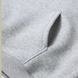 Sudaderas con Capucha para Hombre, al por Mayor, de Alta Calidad, Personalizadas con Logotipo, 100% Algodón, Impresión de Líneas Negras, Hechas en Portugal - Product Image 3