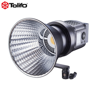 Tolifo SK-80DB LED COB, petite taille, portable, bicolore, 80W, monture Bowens, éclairage vidéo pour photographie en studio extérieur