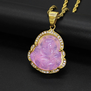 Sophisticated buddha necklace of the 