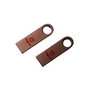 Memorias USB Metálicas Promocionales al por Mayor QM con Logotipo Personalizado, Color y Tamaño - Diseño Moderno, Impresión Digital - Set de Regalo - Product Image 1