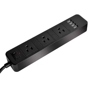 Multiple Power Strip 2/3 way Socket with USB AU Plug Outlets Electrical 2m Extension Cord Charger Travel Adapter for Home Office