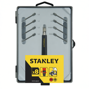 Stanley Precision <b>Screwdriver</b> <b>Set</b> 8 Blades PH000 PH00 1.0 1.2 1.5 1.8 2.0 2.5 For Home Car Repair - Product Image 2