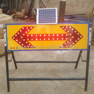 Năng lượng mặt trời led cảnh báo board mũi tên ánh sáng có thể tháo rời dấu hiệu giao thông - Product Image 4