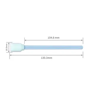 Rifornimento della fabbrica Flessibile Usa E Getta Privo di Lanugine Pulizia Spugna Per Camere Bianche Clean Schiuma Punta del Tampone Bastone