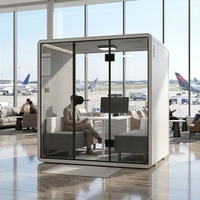 LESEN Conteneur Extensible Respirant pour Salon, Bureau à Domicile et Bâtiment de Bureaux, Design Moderne, Maison pour 4 Personnes