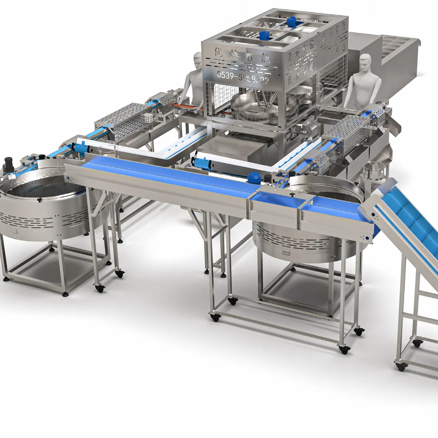 High quality german frankfurter sausage making machine meat processing machinery sausage production line