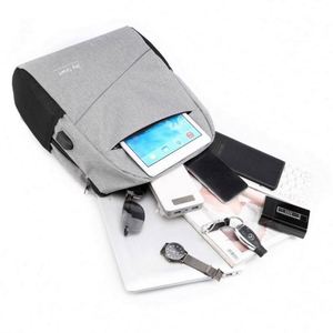 Juego de 3 Piezas de Mochila de Negocios de Tela de Nailon, Bolso de Hombro de Gran Capacidad para Computadora y Documentos - Product Image 5