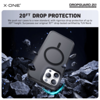 Casing HP X-ONE Matte Transparan Anti Gores Laris untuk iPhone 18 17 16 Pro Max