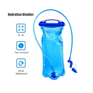 Poche à eau pour sports de plein air, pliable, portable, en plastique, étanche, pour le cyclisme, la course à pied, le camping - Product Image 3