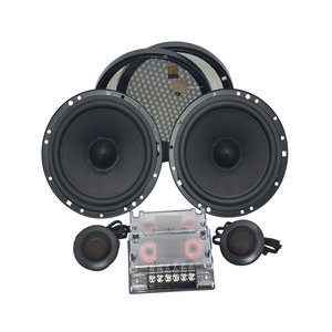 Gto602c Car Audio <b>System</b> 6-1/2 Inch <b>Speakers</b> With Subwoofer Tweeter And Crossover For Vehicle Use - Product Image 5