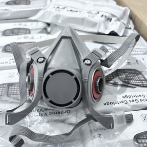 Masker <span class=keywords><strong>Respirator</strong></span> Gas Anti partikulat, perlindungan pernapasan pribadi 6200 tahan debu tambang batu bara - Product Image 2