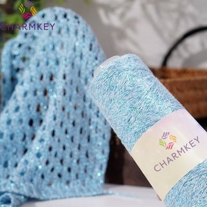 Fil <span class=keywords><strong>de</strong></span> coton chatoyant <span class=keywords><strong>de</strong></span> 1,5 mm pour le tricot à la main, matériaux <span class=keywords><strong>de</strong></span> bricolage, réduction - Product Image 3