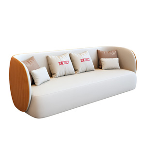 Sofá de Oficina de Cuero <span class=keywords><strong>PU</strong></span> de Una Plaza, Estilo Wabi-Sabi, Ecológico y Moderno, de Alta Calidad al Mejor Precio - Product Image 2