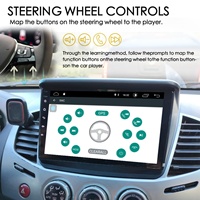 Radio Estéreo para Auto con GPS, DSP, Android 2DIN, Control por Voz con IA, CarPlay, USB, para Mitsubishi Pajero Sport 2 L200, Citroën C-Crosser 1