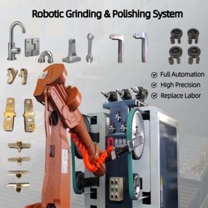 Pulidora Robótica CNC con Sistema de Recolección de Polvo para Pulido de Superficies de Válvulas Angulares y de Mariposa en Componentes Metálicos de Precisión - Product Image 3
