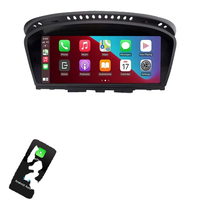 Système de navigation GPS avec écran tactile IPS 4G DSP de 8,8 pouces, écran partagé, CarPlay, Android Auto, BMW Série 5 E60/E61/E90