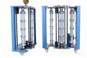 Trapez profil fliesen Wellblech Vertikal bogen formung Biege maschine Crimp maschine - Product Image 2