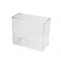 Boîte à cartes en acrylique UV ETB haute transparence pour le rangement et la protection des cartes de collection - Vente flash