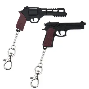 Hochwertige kleine Spielzeug dekorative Anhänger Schlüssel ring Modell Schlüssel bund Craft Schlüssel ring PVC Key Chain