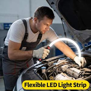 Bâton lumineux LED flexible de 30 pouces, 800 lumens, rechargeable, pliable, lampe d'inspection, lumière de travail USB IP65 pour la réparation automobile, le camping - Product Image 2