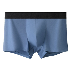 Caleçons Boxers Haut <span class=keywords><strong>de</strong></span> Gamme pour Hommes, Sans Coutures, Tricotés, Taille Mi-Haute, Respirants – Vente Directe Usine - Product Image 6