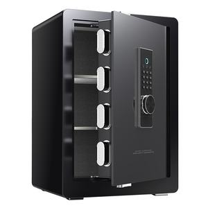 छोटे सभी स्टील की दीवार वार्डरोब फायरप्रूफ वाटरप्रूफ सुरक्षित जमा बॉक्स होम का उपयोग सुविधाजनक सुरक्षित कुंजी रिमोट एंटी-चोरी सुरक्षित - Product Image 1