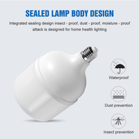 Ampoule LED Garage Factory B22 E27 5W-60W PBT+PP avec CRI 80 et durée de vie de 50 000 heures