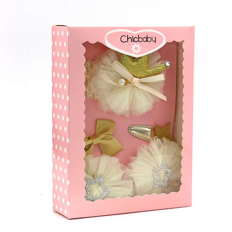 2019 Новое поступление детские носки в цветочек повязка на голову Подарочная коробка набор для От 1 до 3 лет