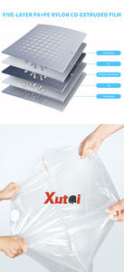 Bolsa de Almacenamiento al Vacío en Forma de Cubo de la Mejor Calidad con Cierre de Cremallera, Plegable, Ahorra Espacio para Ropa, Dormitorio, Viajes, Alimentos, Ropa de Cama, Zapatos - Product Image 5